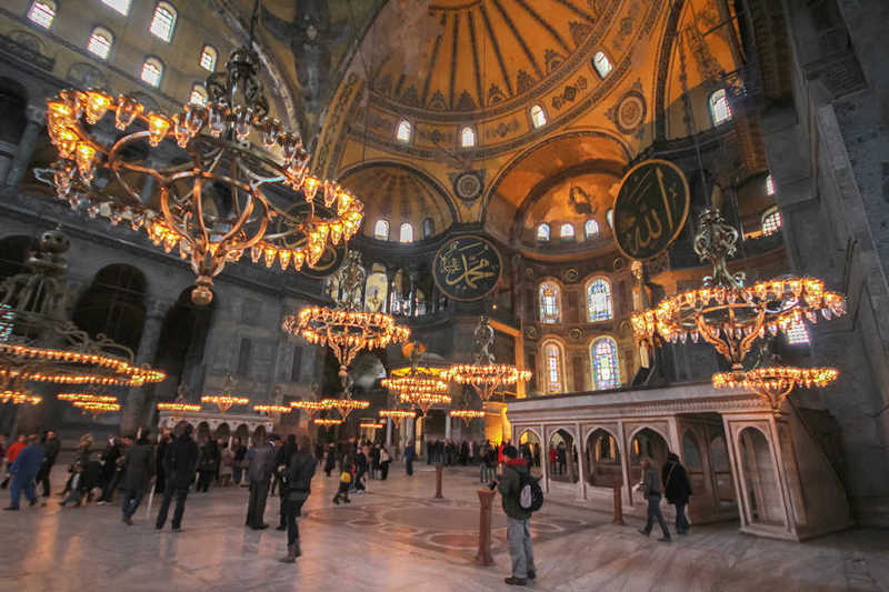 چگونه به مسجد ایاصوفیه برویم؟